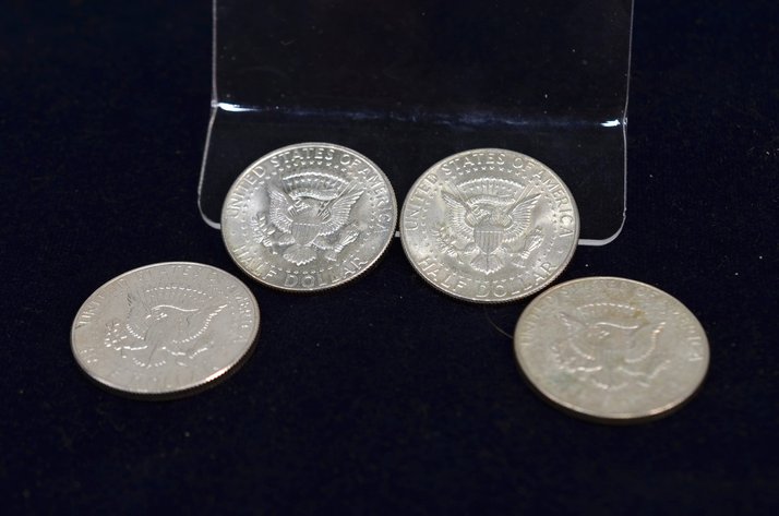 Image for (4) 1967 Kennedy Half Dollar