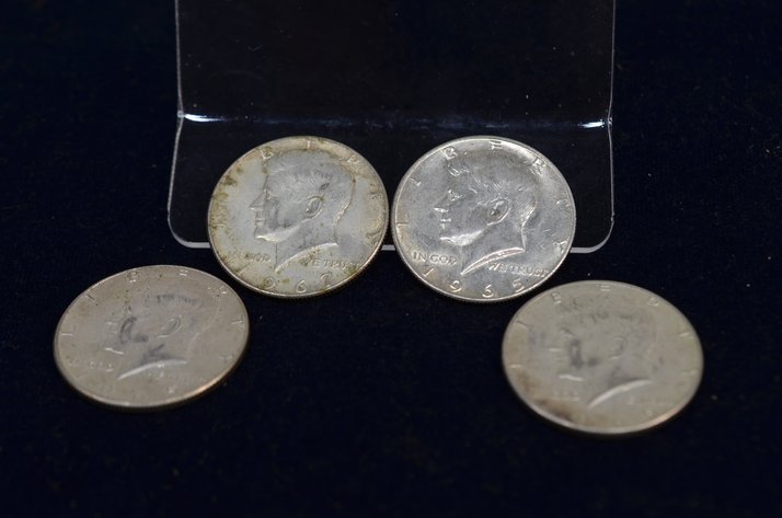 Image for (4) Kennedy Half Dollar