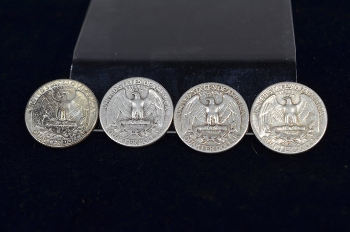 Image for (4) Washington Quarter Dollar