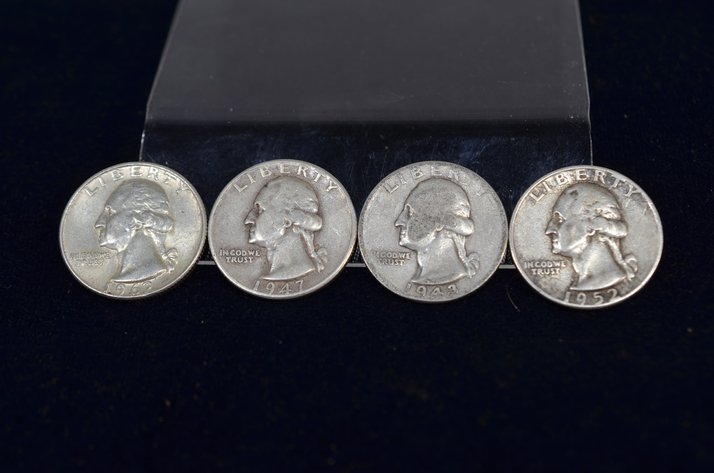 Image for (4) Washington Quarter Dollar