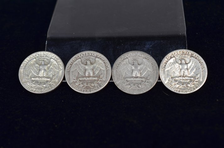 Image for (4) Washington Quarter Dollar