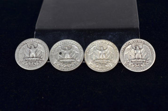 Image for (4) Washington Quarter Dollar
