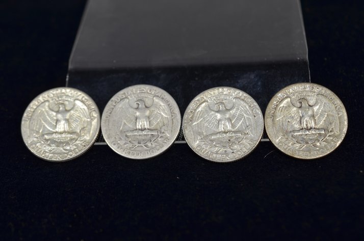 Image for (4) Washington Quarter Dollar