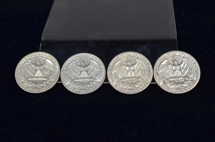 Image for (4) Washington Quarter Dollar