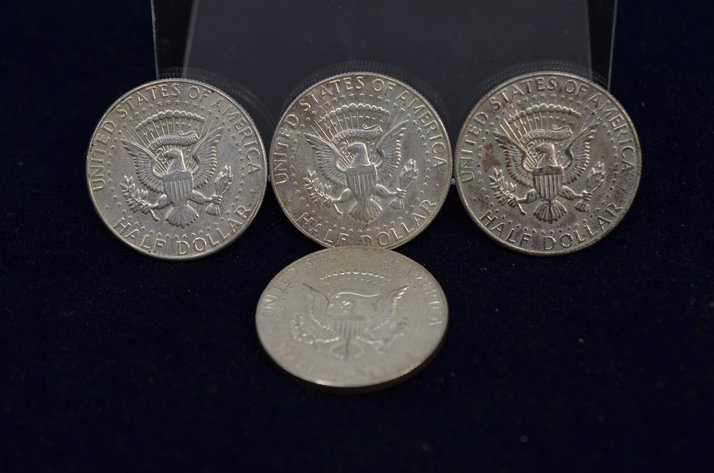 Image for (4) Kennedy Half Dollar