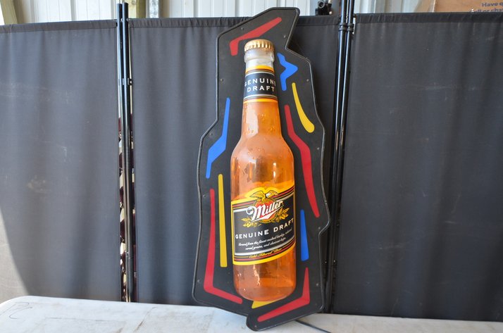 Image for 1997 Miller Genuine Draft Light Up Sign