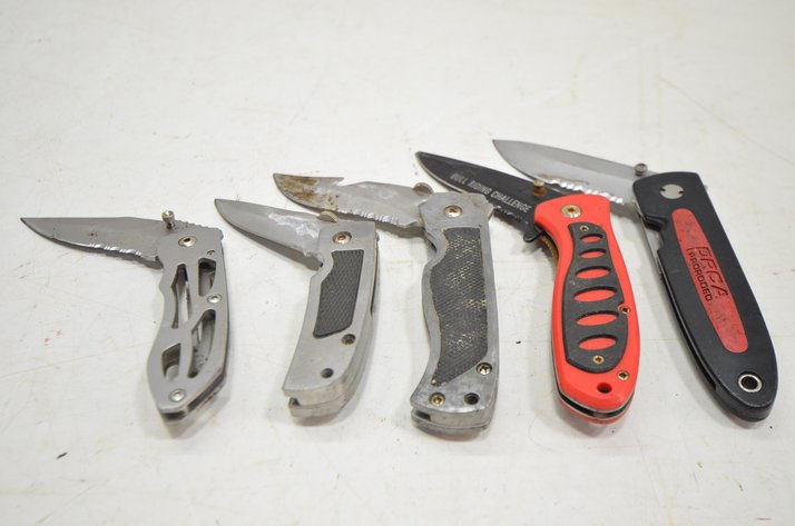 Image for (5) Folding Knives