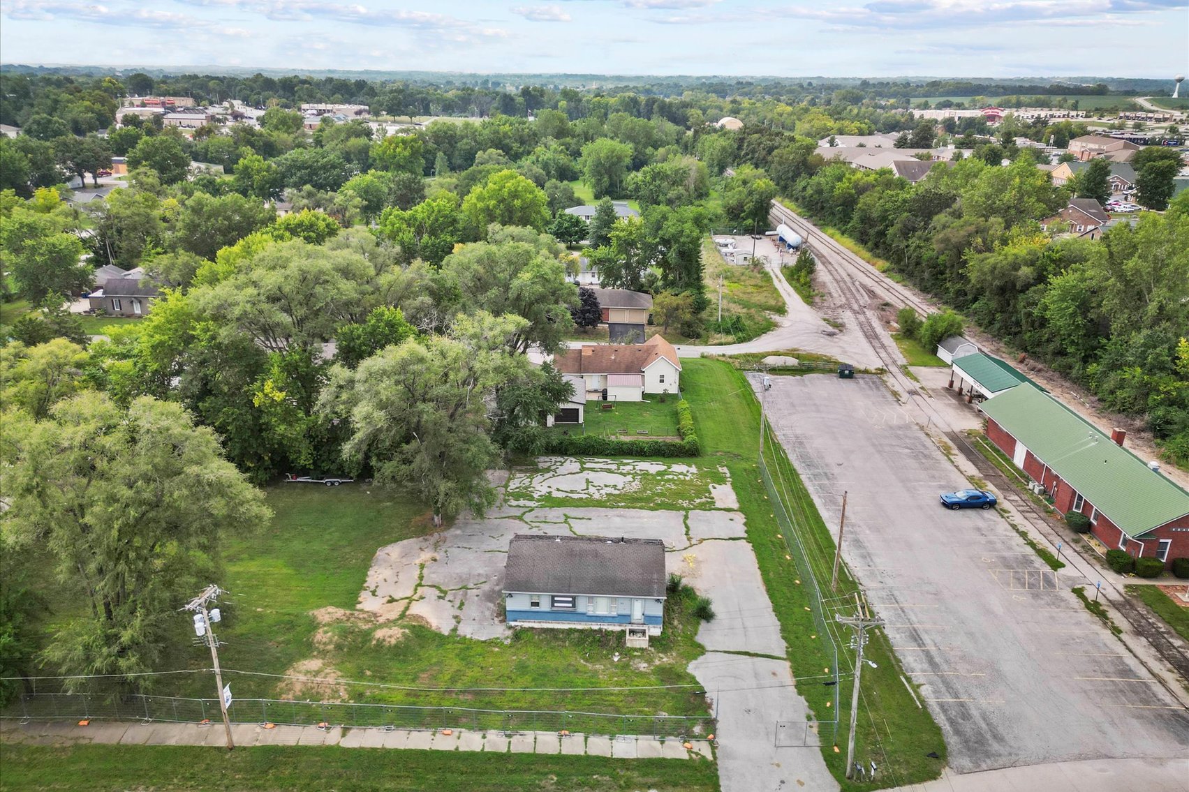 Image for SOLD - Two Properties: LOT 1 - SOLD, Prime Commercial Building, and LOT 2 - SOLD, Neighboring vacant lot Kearney, Missouri