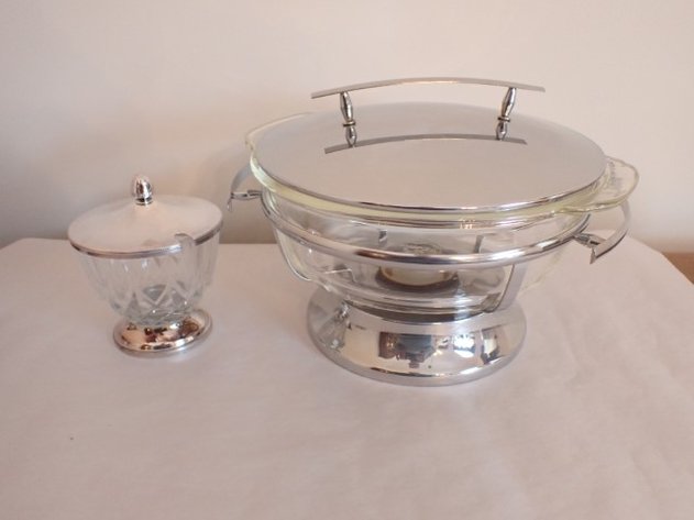 Image for Elegant Stainless Server/Warmer