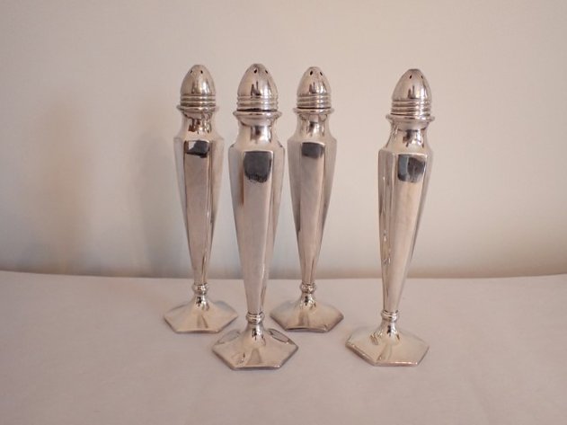 Image for Silverplate Salt & Pepper