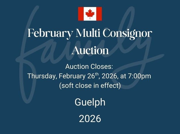 Image for February Multi Consignor Auction - Guelph
