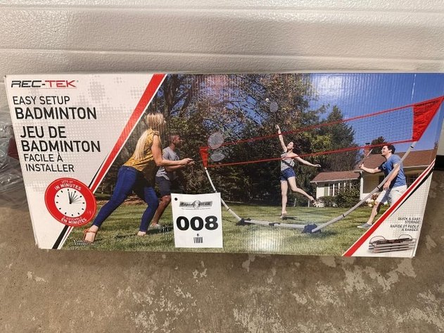 Image for REC-TEK Easy Setup Badminton Set
