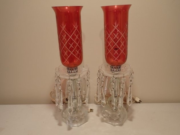 Image for Boudoir Hurricane Lamps
