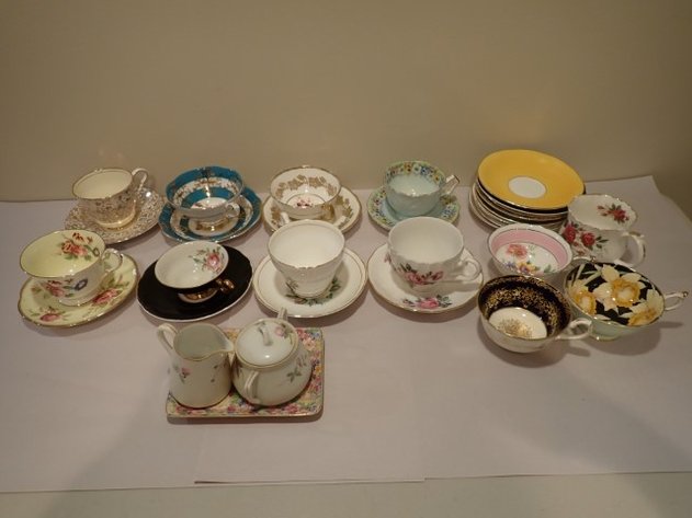 Image for Large Lot of Teacups