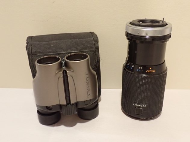 Image for Eagle Optics Mini Binoculars and Kiron Zoomlock Macro Lens