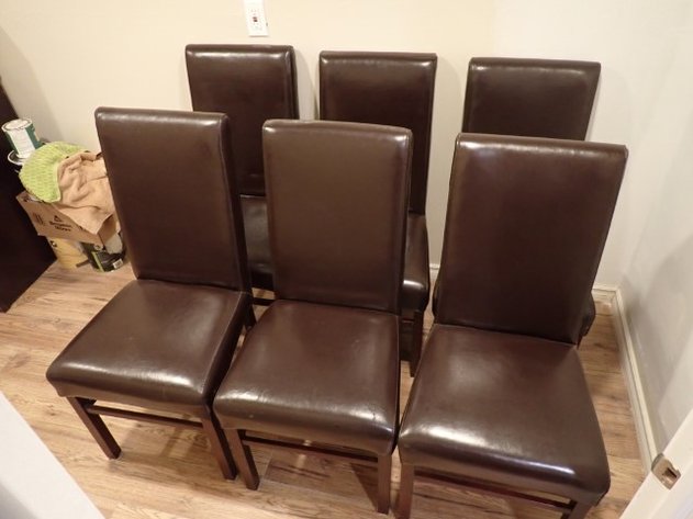 Image for Faux Leather Dining Chairs
