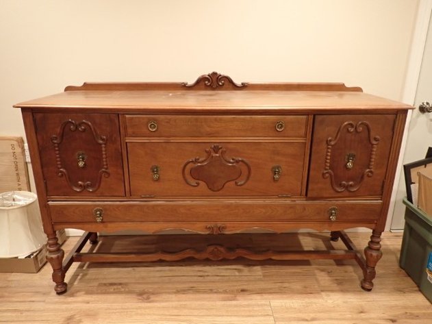 Image for Antique Buffet Cabinet
