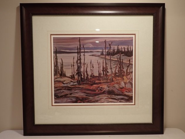 Image for A.Y. Jackson – Wilderness: Deese Bay Great Bear Lake – Framed Print