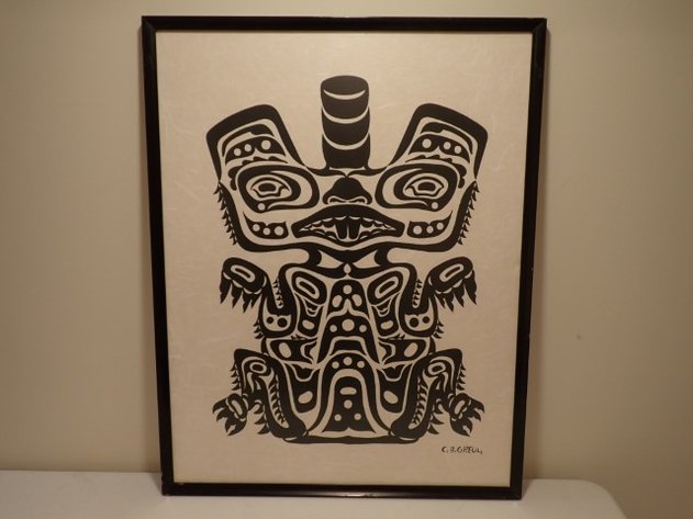Image for Charles B. Greul – Seated Bear Rice Paper Serigraph