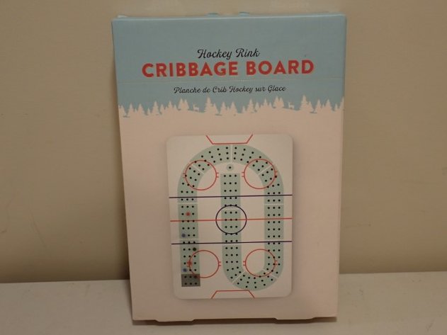 Image for Hockey Rink Cribbage Board