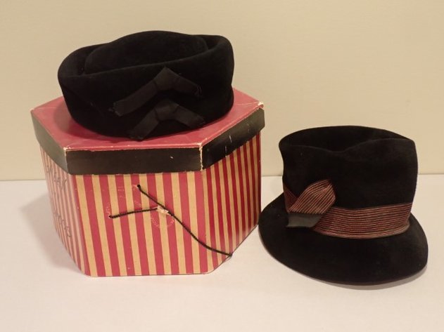 Image for Vintage Pillbox and Vintage Bucket Hats