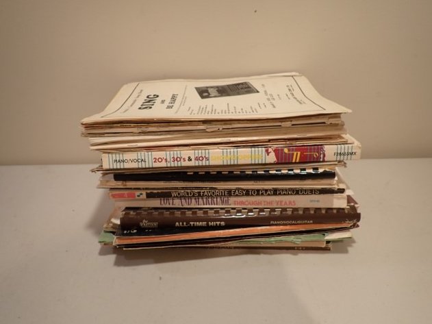 Image for Assorted Vintage Music Books