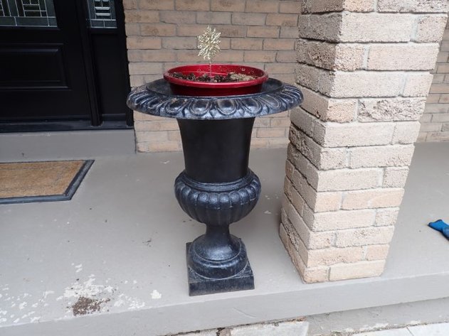 Image for Set of Cast Iron Urns
