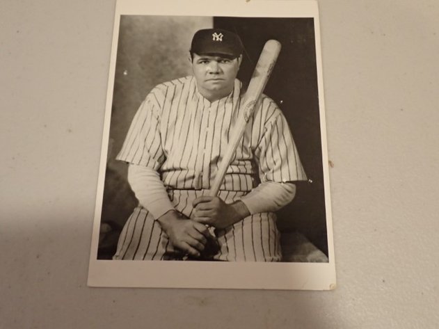 Image for Babe Ruth Postcard