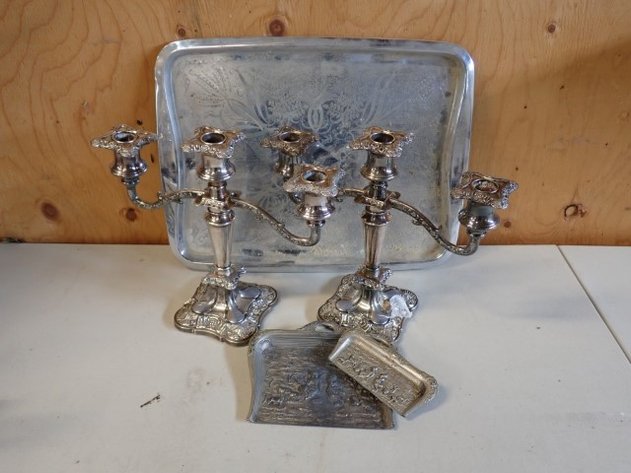 Image for Stainless Steel and Silverplate Lot