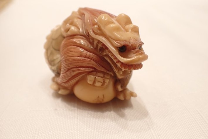 Image for Japanese Tagua Nut Netsuke