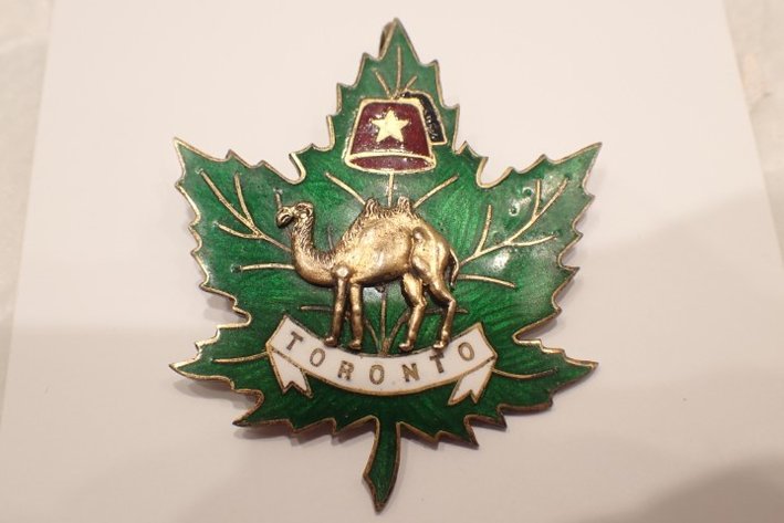 Image for Vintage Sterling Shriners Broach