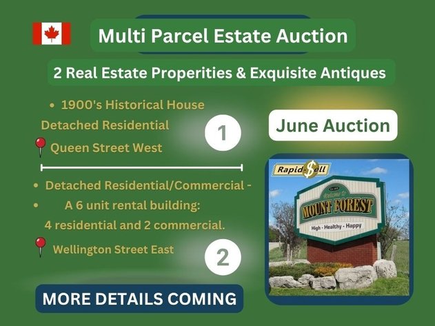 Image for Multi Parcel Estate Auction - Mount Forest
