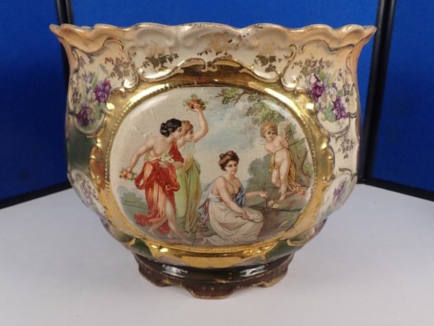 Image for Large Jardiniere with Mythology