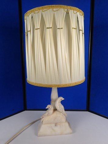 Image for Alabaster Dove Lamp