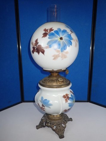 Image for Hand Painted Parlor Lamp