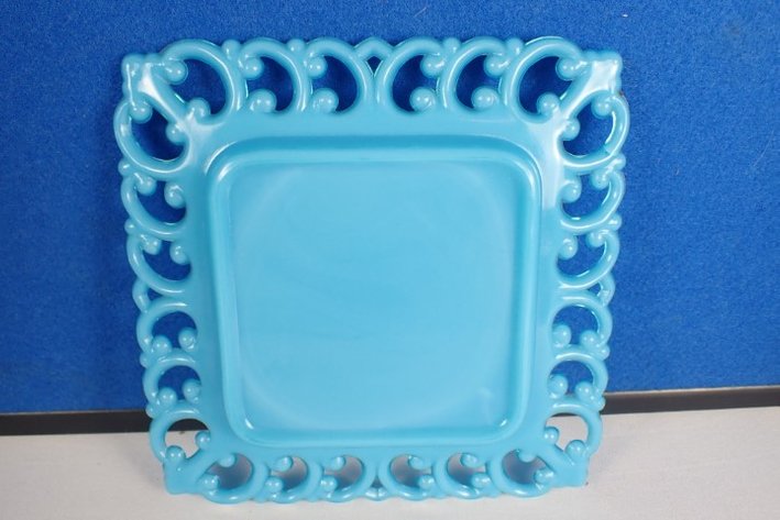Image for Fenton Turquoise Milk Glass