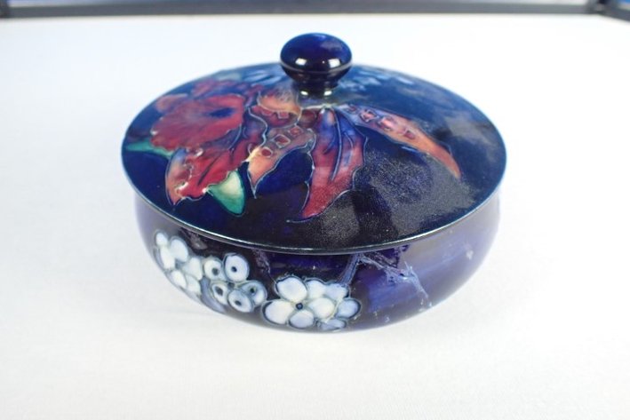 Image for Stamped Moorcroft Orchid Bowl