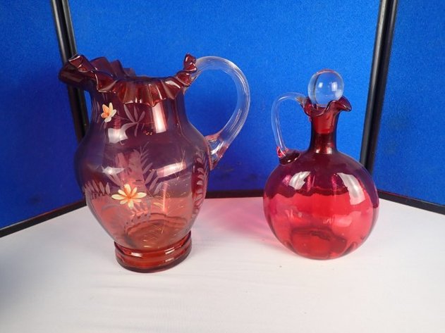Image for Ruffled Pitcher and Decanter