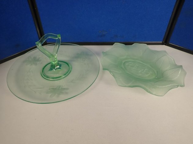 Image for Uranium Glass pieces