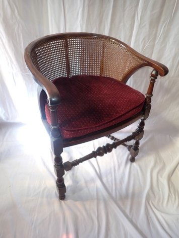 Image for Wooden Chair with Caning