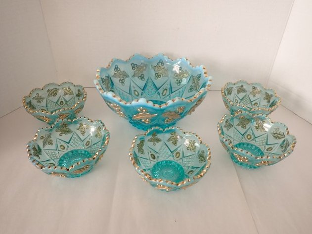 Image for Vintage Glass Berry Bowls