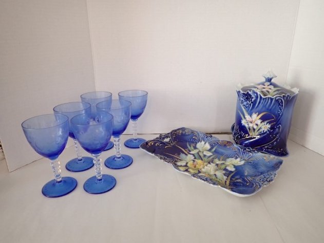 Image for Cobalt Decorated Porcelain