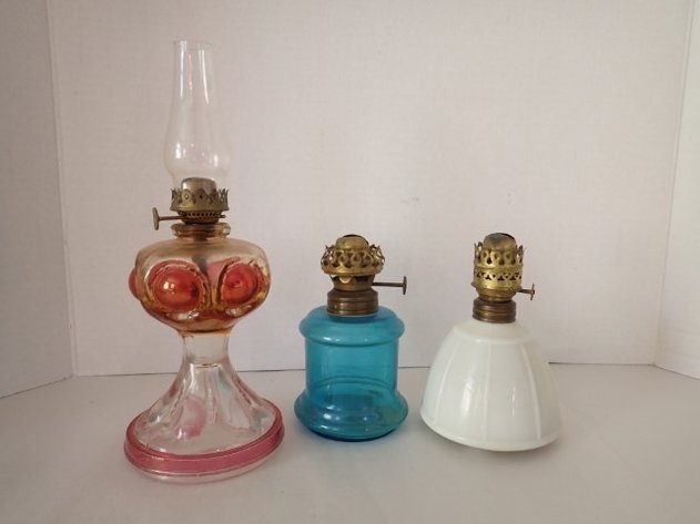 Image for Antique Miniature Oil Lamps