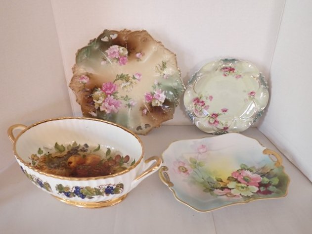 Image for Vintage Porcelain Serving Dishes