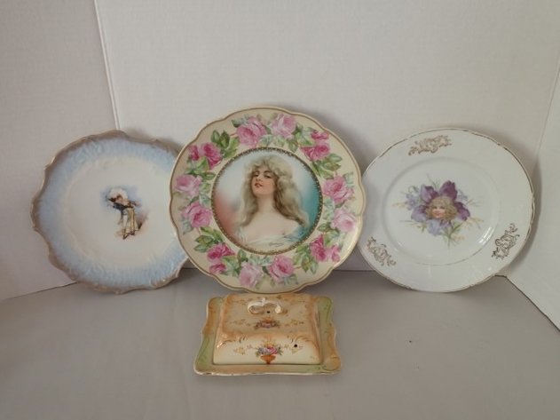 Image for Antique Porcelain Plates