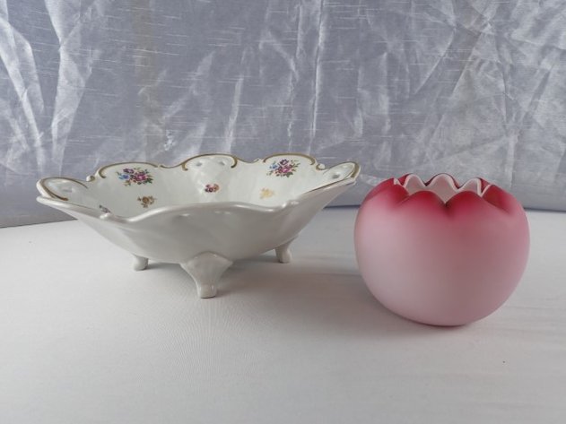 Image for RS Footed Bowl and Rose Bowl