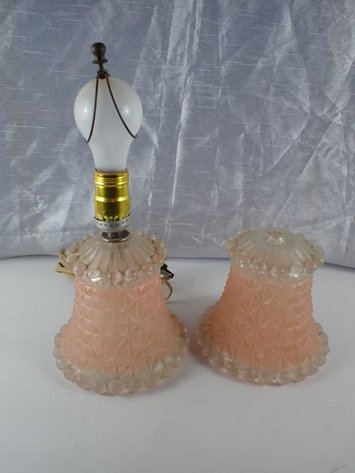Image for Vintage Art Deco Boudoir Lamp