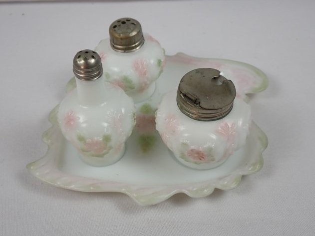 Image for Antique Victorian Condiment Set