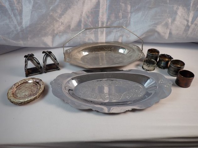 Image for Antique Silver-Plated Tableware