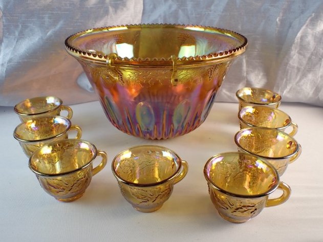 Image for Indiana Glass Punch Bowl Set